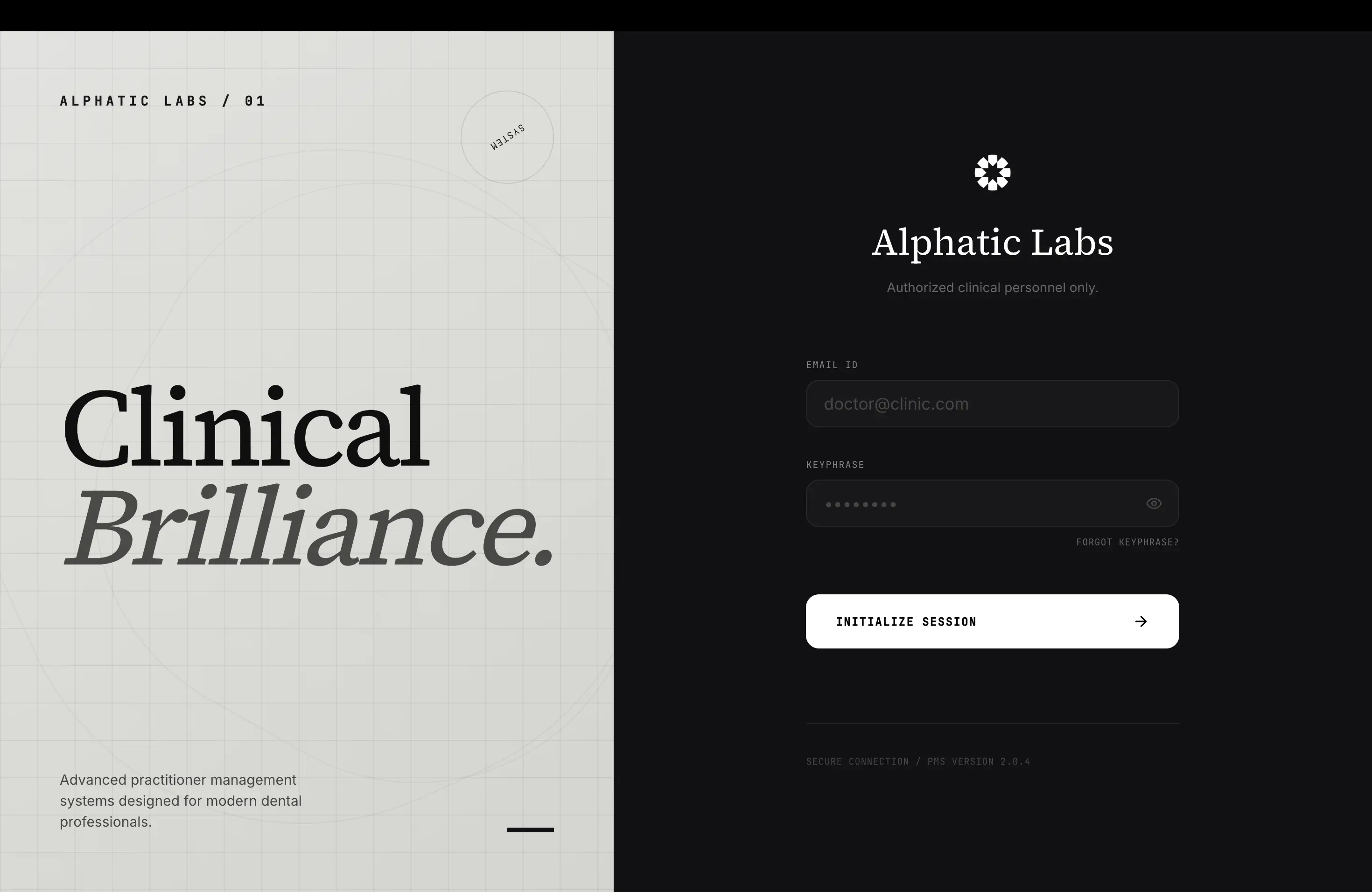 AlphaticLabs • Clinic Intelligence System