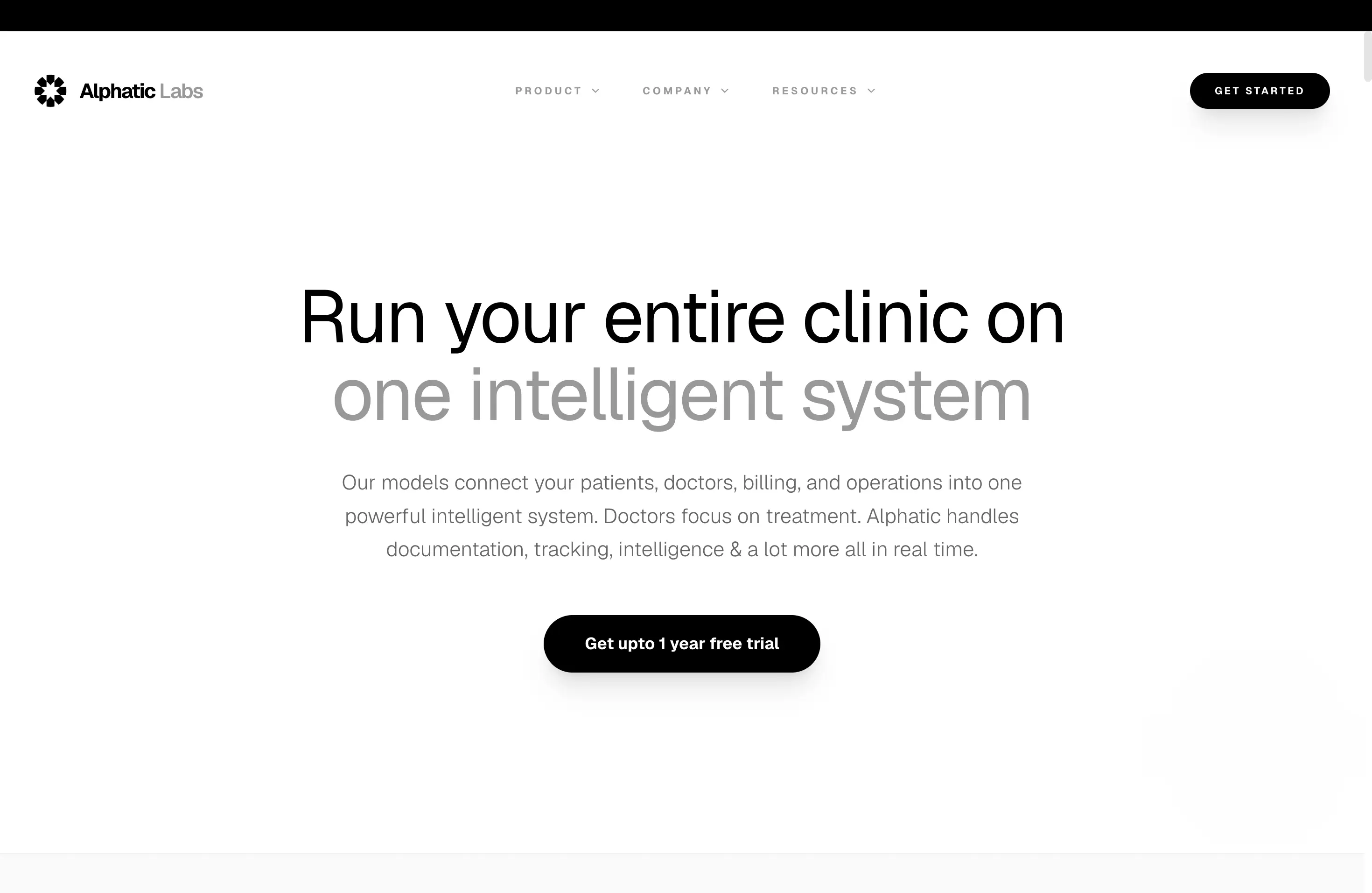Alphatic Labs Website